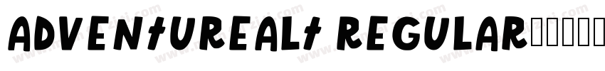 AdventureAlt Regular字体转换